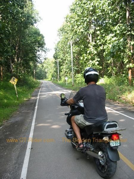 The teak forest road The teak forest road