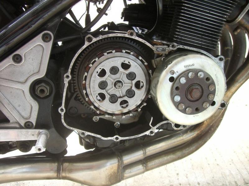 Fixing a Suzuki 400 clutch The Somchai solution GT Rider Motorcycle Forums