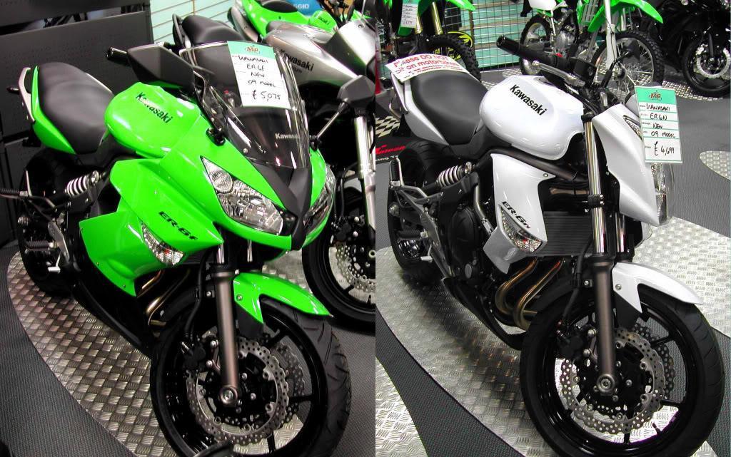 Kawasaki ER 6n released for 225 000 Baht GT Rider Motorcycle Forums