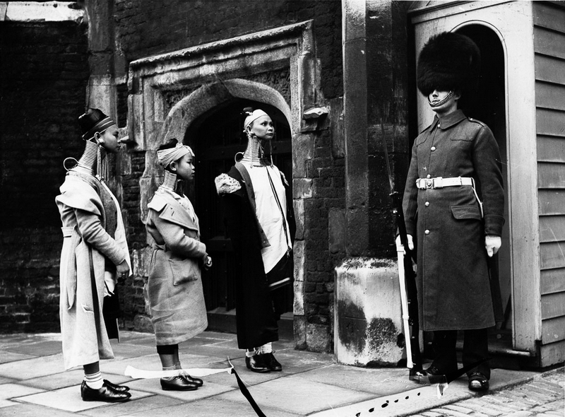 Giraffe women visit London, 1935 (1).jpg