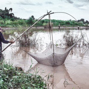 Fishing in the Mekong