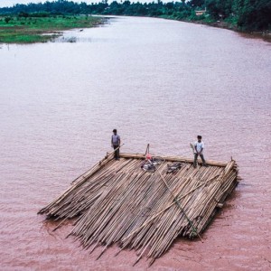 bamboo raft