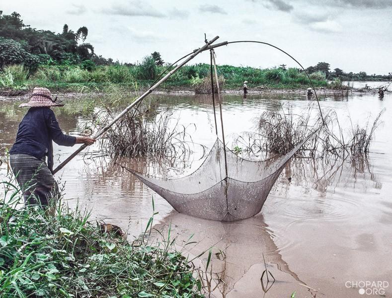 Fishing in the Mekong